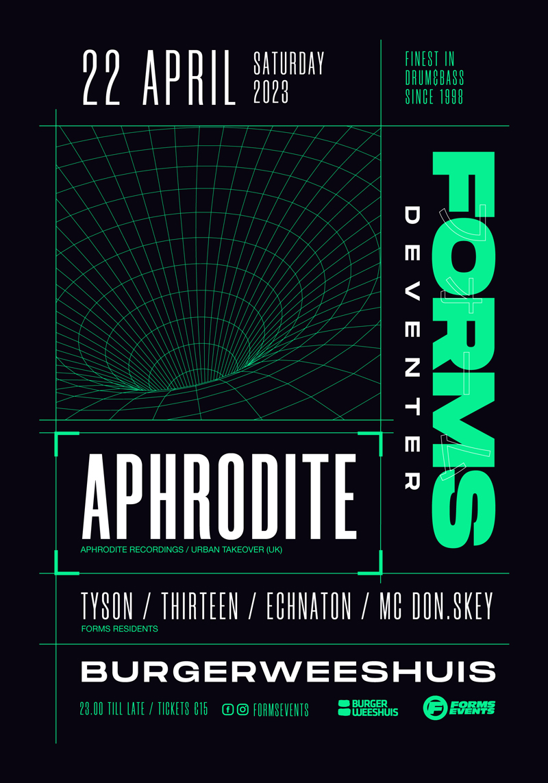 FORMS - DEVENTER - with DJ APHRODITE (UK) + more