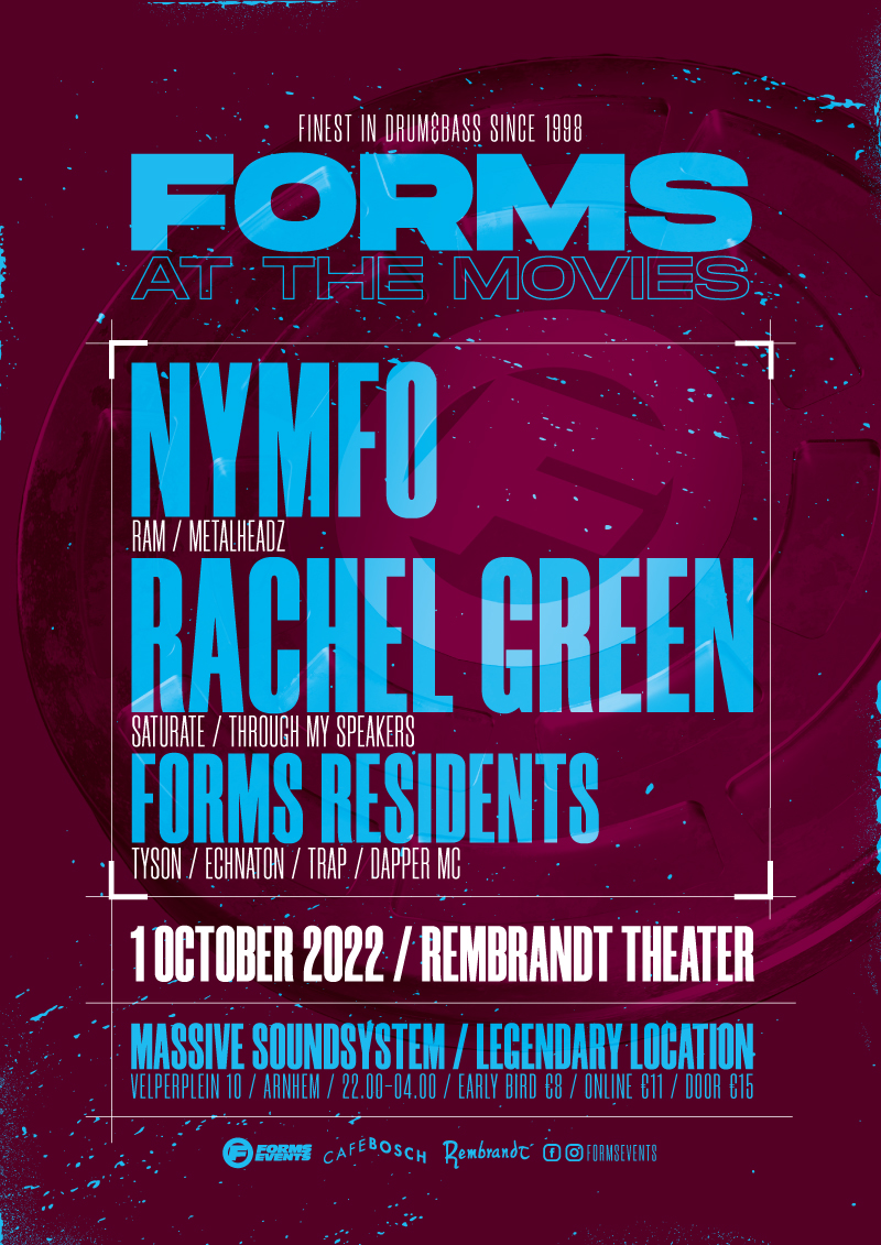 FORMS AT THE MOVIES - ARNHEM REMBRANDT THEATER with NYMFO + RACHEL GREEN
